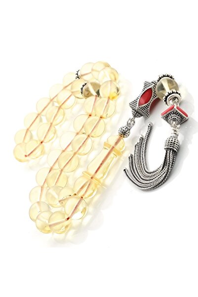 TESBİHCİBABA Water Drop Marquise Amber Prayer Beads