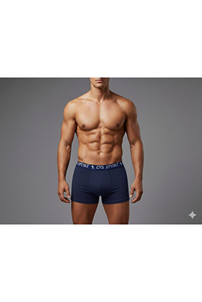 FAMESTEKSTİL 5-пачка чоловічих синіх боксерів