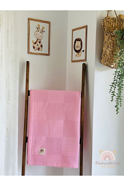 Fulya Tuhafiye بطانية أطفال من القطن 100% من Ftbabycollection مقاس 90×100 سم ...