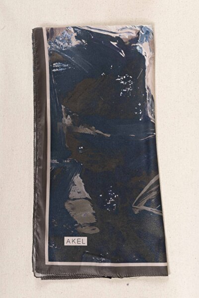 Akel Dijital Kristal Desenli Eşarp 95x95 – Pastel Desen-3