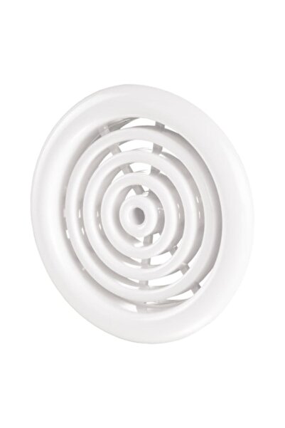 OEM Ventilation grille for door, plastic, Ø 5.1 cm, white (set of 2 pieces)