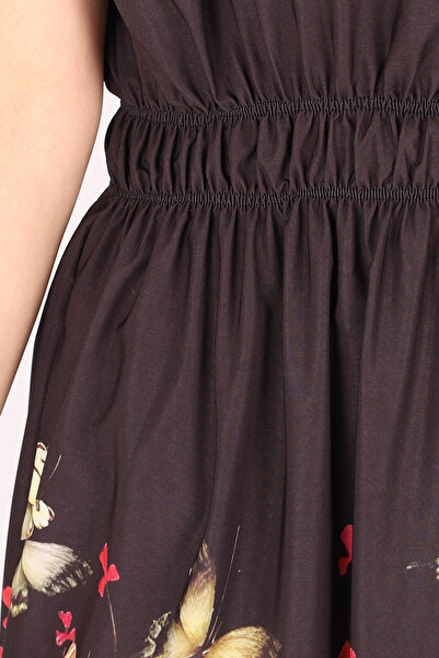 armonika Γυναικείο φόρεμα Coral Robe ελαστικό στράπλες με σχισμή μακρύ φόρεμα ARM-25Y001105