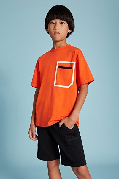 MAYORAL Boy's 10-16 Years Old Shorts Suit 6680 Orange