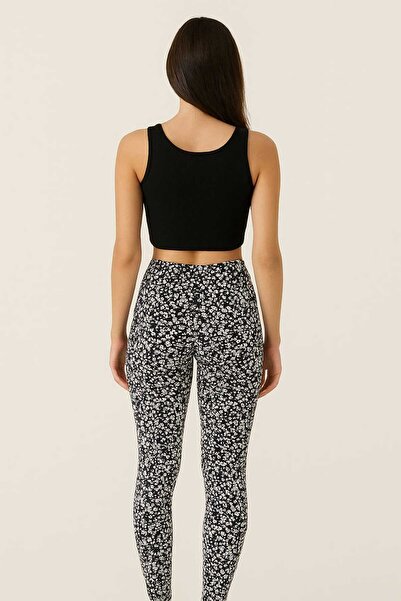 COOLHILL Γυναικείο κολάν με χαμηλή μέση, ίσιο λύκρα