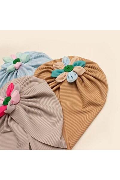 Superbaby Turban hat with multicolored flower