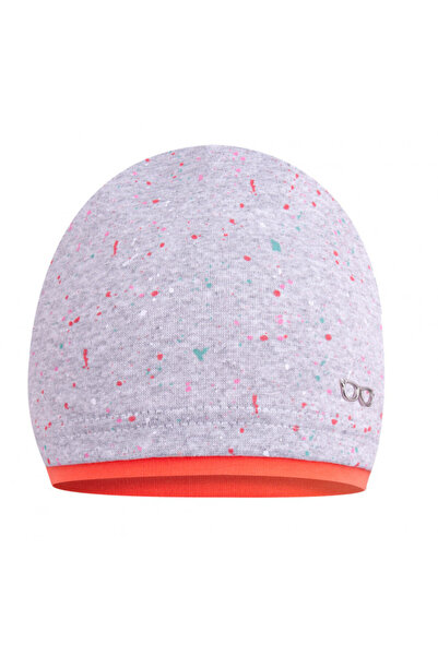 Superbaby Grey fez for girls - Colourful