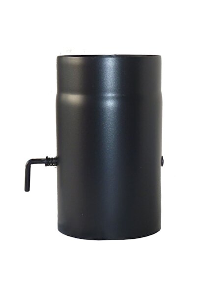 OEM Burlan cu clapeta din otel, 150/250 mm, negru