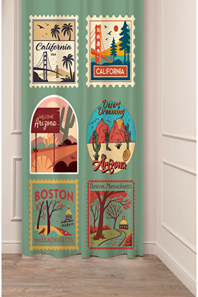 GREENDECOR ستارة خلفية حديثة بتصميم أريزونا وكاليفورنيا وبوسطن وماساتشوستس مط...