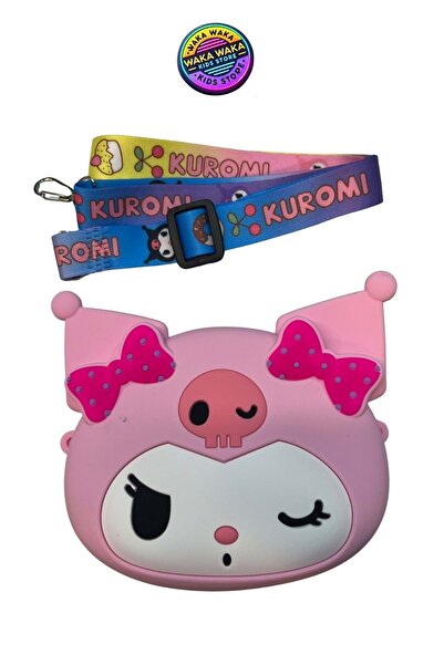 ww waka waka kids store Kuromi Patterned Children's Shoulder Bag |   Cute Col...