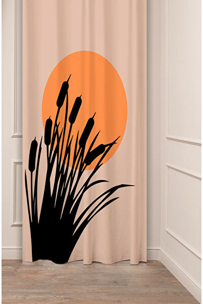 GREENDECOR ستارة خلفية حديثة بتصميم خاص مطبوعة رقميًا (ذات جناح واحد) بتصميم ...