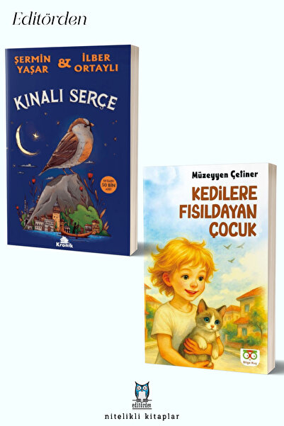 Bilge Kuş Yayınları Kınalı Serçe - Kedilere Fısıldayan Çocuk