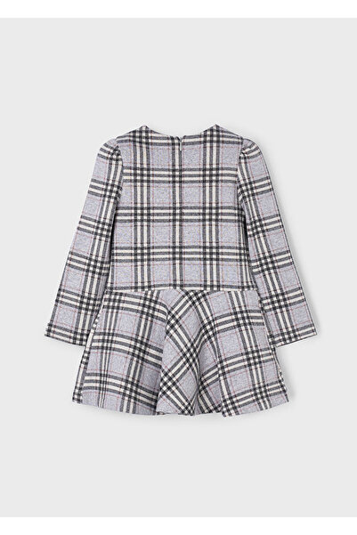 MAYORAL 4921-88 Girl's Gray Knitted Dress