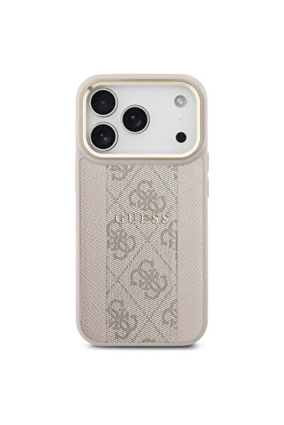 Guess Original iPhone 17 Pro Hardcase 4G Stripe MagSafe, Pink