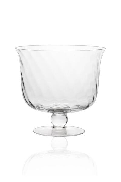 The Mia Glass Salad Bowl 22X21 cm Cam0502
