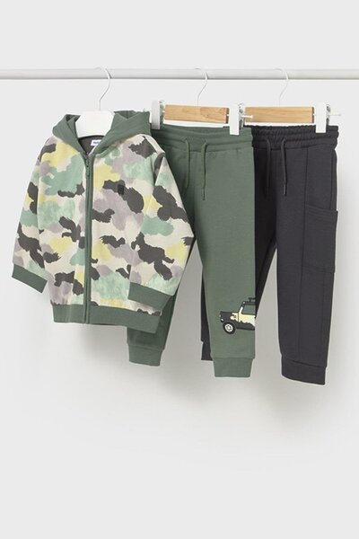 MAYORAL Erkek Çocuk 1-4 Yaş Üçlü Eşofman Takımı Yeşil