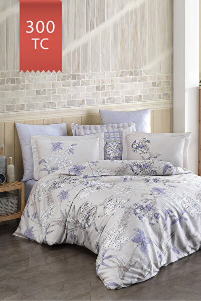 VAROL Королівський сатеневий двоспальний комплект постільної білизни 300TC - ESSENZA