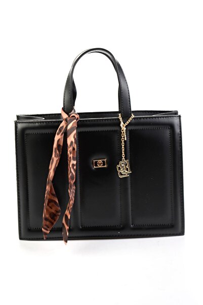 Bambi Siyah Kadın El Çantası C06650266309