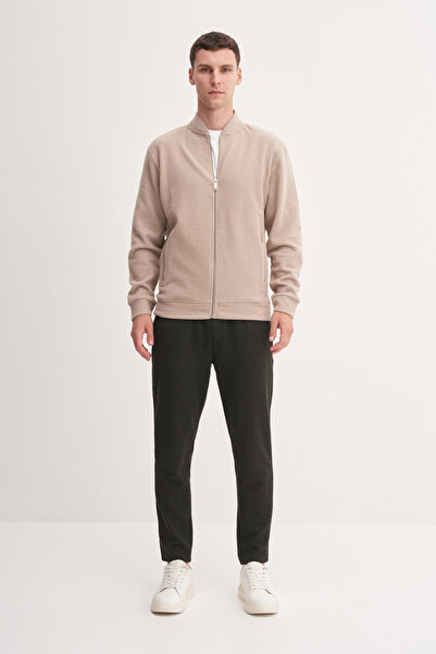 Cazador Jakar Yan Cepli Kalın Kumaş Regular Fit Premium Coll. Yaka Sweat Hırk...