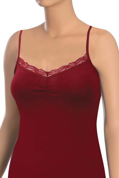 Öts Γυναικείο μπλουζάκι με κορδόνια και μαζεμένο μπροστινό μέρος (96% βαμβάκι - 4% ελαστάνη)