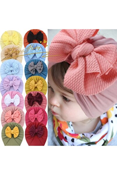 Superbaby Turban hat with bow in front