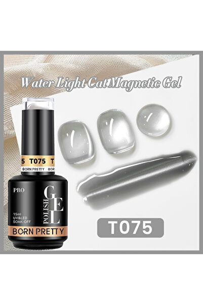 Born Pretty Water Light Cat Magnetic/Su Işıltılı Kedi Gözü Kalıcı Oje(T075)-15ml