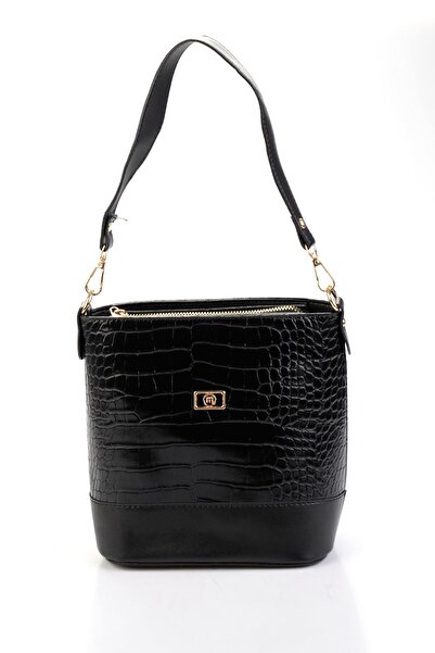 Bambi Siyah Kadın Postacı Çanta C06650266111