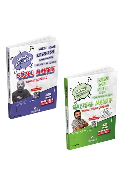 Dizgi Kitap ALES DGS KPSS AGS Tüm Adaylar İçin Sayısal Mantık ve Sözel Mantık...