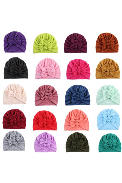 Superbaby Turban hat with three bows