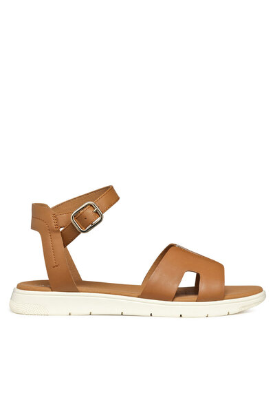 Geox Γυναικεία Σανδάλια καφέ GEOX-D55NNB-05443 C5F2L