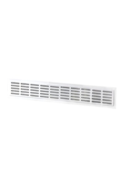 OEM Grila ventilatie, metal, 25 x 8 cm, argintie