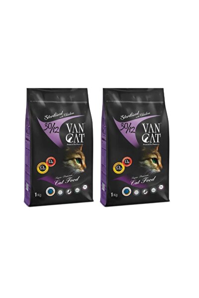 Vancat Van Cat Yetişkin Kısır Kedi Maması 1 Kg X 2 Adet