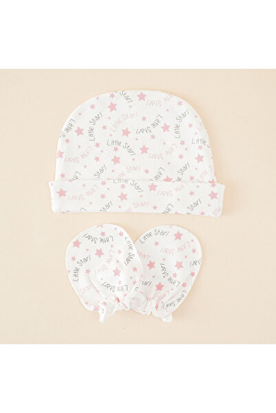 Superbaby Set with gloves and hat - Little star