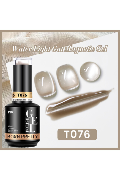 Born Pretty Water Light Cat Magnetic/Su Işıltılı Kedi Gözü Kalıcı Oje(T076)-15ml