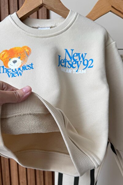 Monila Fiú nyomott mintás, 3 szálas pamut szövet alsó felső szett