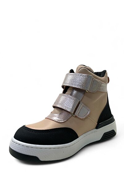 Tuğba Ortopedi 2715 Ortopedik % 100 Hakiki Deri Kız Çocuk Pudra Bot