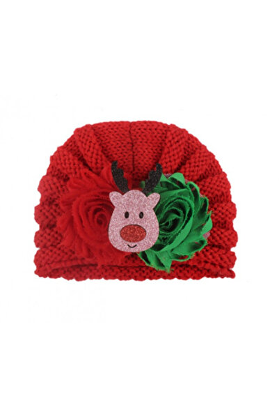 Superbaby Crocheted turban hat - Reindeer