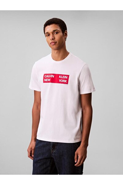 Calvin Klein Ss 30S Eu Ckny Box Graphic Tee