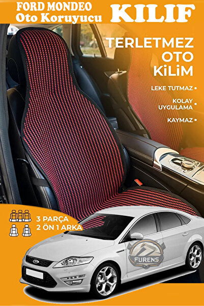 STS Oto Aksesuar غطاء مقعد سيارة فورد مونديو متوافق مع سلسلة كريستال بريستيج،...