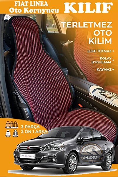 STS Oto Aksesuar غطاء مقعد سيارة من القماش المنسوج من سلسلة RED PRESTIGE متوا...