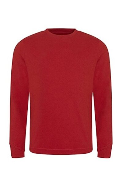 Ecologie Men's Cotton Sports Sweatshirt, Red, Size S -