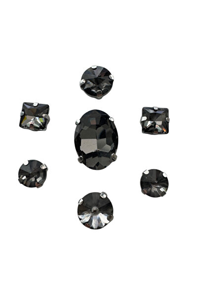 kalben accessories حجر زخرفي ذو ظهر مسطح ومخالب