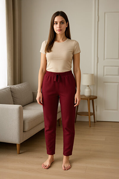 Fulla Moda Pantaloni de sport din lână de bază