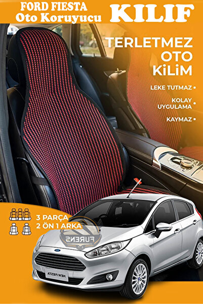 STS Oto Aksesuar غطاء مقعد سيارة فورد فييستا متوافق مع سلسلة كريستال بريستيج،...