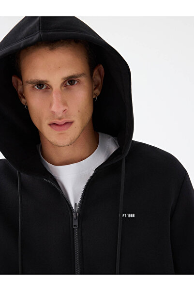 Loft Regular Fit Black Men's Sweatshirt Lf2034270