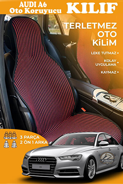 STS Oto Aksesuar غطاء مقعد سيارة أودي A6 متوافق مع سلسلة كريستال بريستيج، مصن...