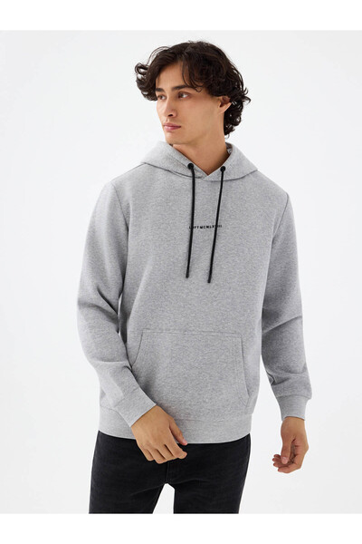 Loft Regular Fit Gri Erkek Sweatshirt Lf2034269