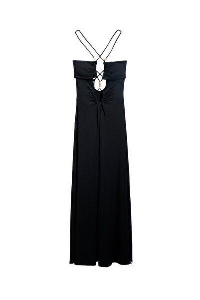 Desigual Γυναικείο Καλοκαιρινό Φόρεμα Μαύρο DESIGUAL-25SWVK55 2000 ΜΑΥΡΟ