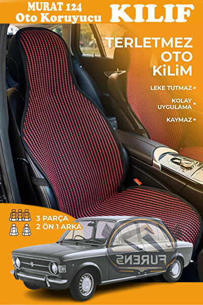 STS Oto Aksesuar غطاء مقعد سيارة مورات 124 متوافق مع سلسلة كريستال بريستيج، م...