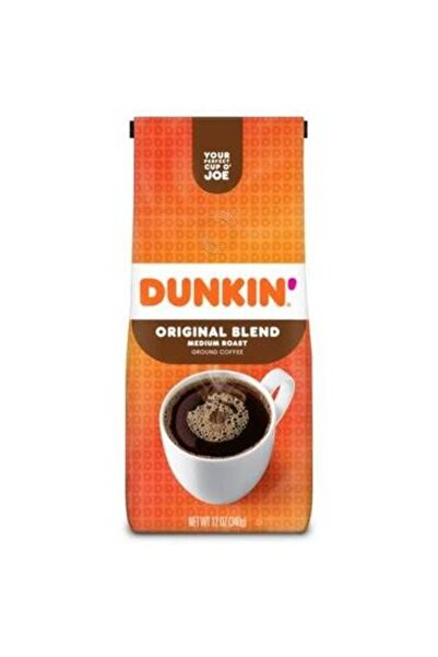 YABANEEZ قهوة مطحونة أصلية (تحميص متوسط) "دانكن دونتس" (كرتون من 6 عبوات)