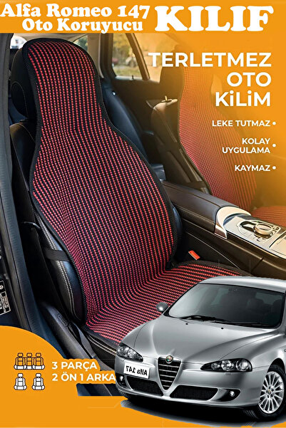 STS Oto Aksesuar غطاء مقعد سيارة ألفا روميو 147 متوافق مع سلسلة كريستال بريست...